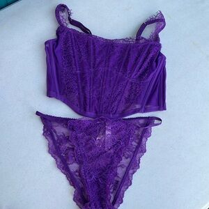 Victoria’s Secret Corset and Panty
